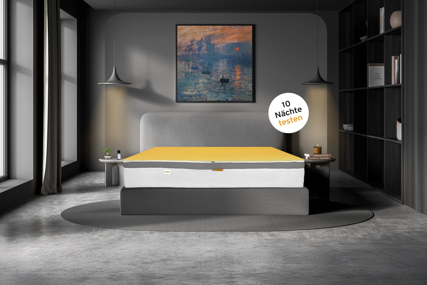 SleepFlexxx Luftkernmatratze testen: Topper-Schicht